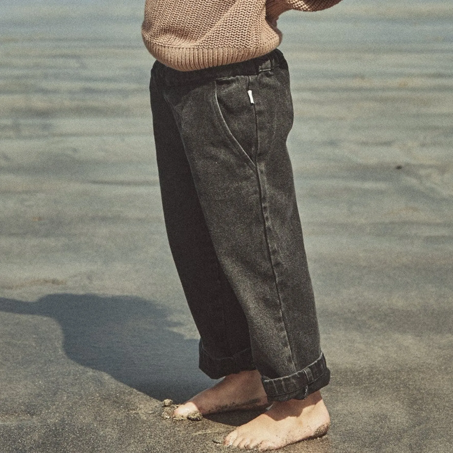 Poudre Organic Leggings & Pantalons | Leggings & Pantalons | PANTALON POMELOS Denim Noir Denim-Noir