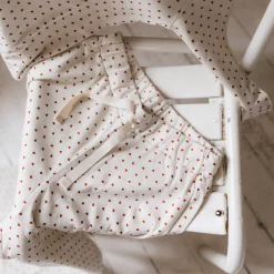 Poudre Organic Homewear | Pantalons & Leggings | PANTALON TULIPE Coeurs Lipstick Coeurs-Lipstick