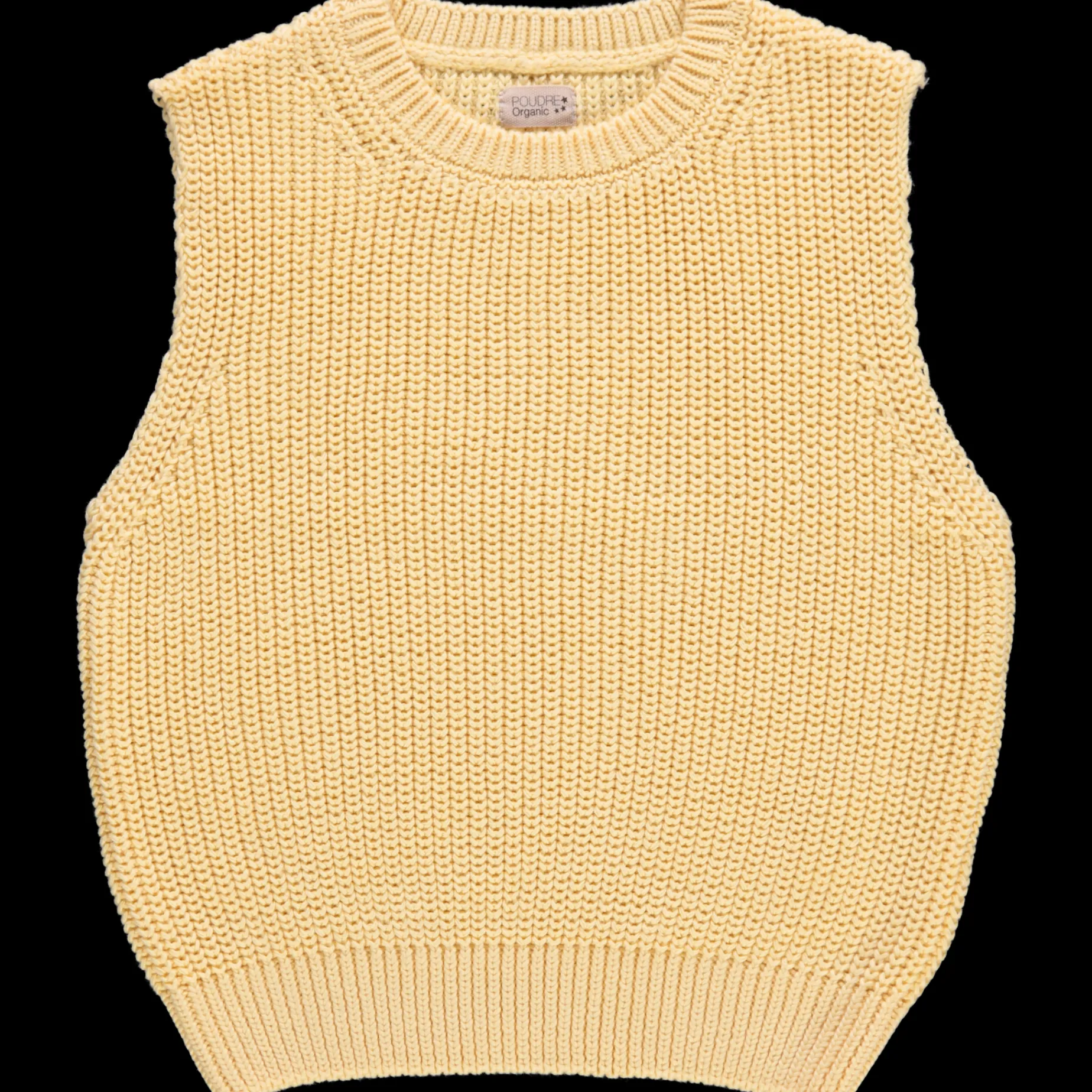 Poudre Organic Pulls | PULL CANNEBERGE Jaune Pastel JaunePastel