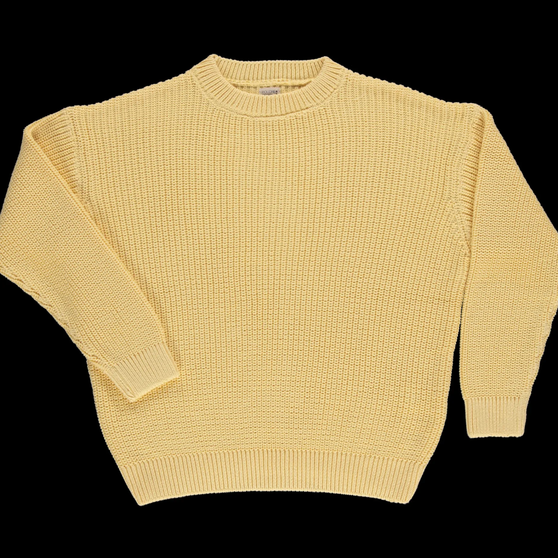 Poudre Organic Pulls | Pulls | PULL PISSENLIT COTON ADULTE Jaune Pastel JaunePastel