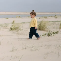 Poudre Organic Pulls | Pulls | PULL PISSENLIT COTON Jaune Pastel JaunePastel