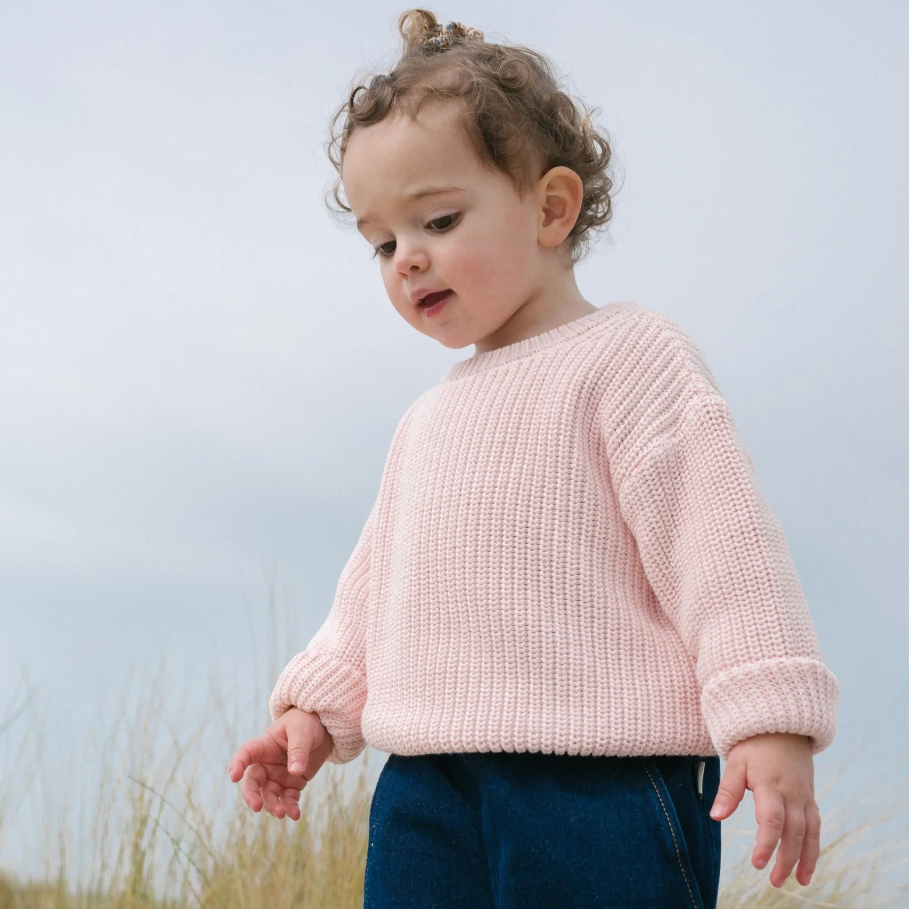 Poudre Organic Pulls | Pulls | PULL PISSENLIT COTON Rose Pastel RosePastel