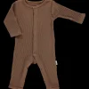 Poudre Organic Pyjamas | PYJAMA AIRELLE CÔTELÉ Toffee