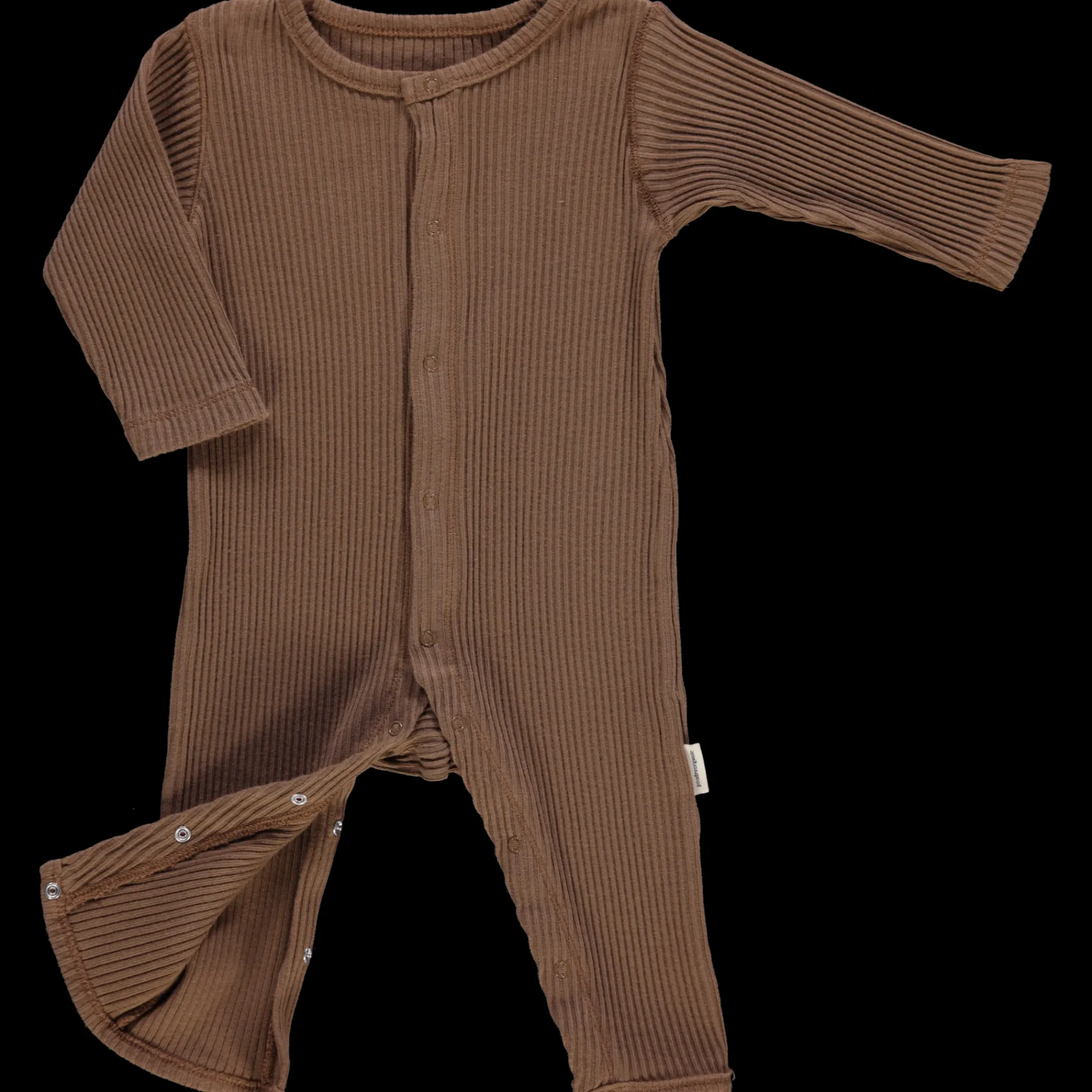 Poudre Organic Pyjamas | PYJAMA AIRELLE CÔTELÉ Toffee