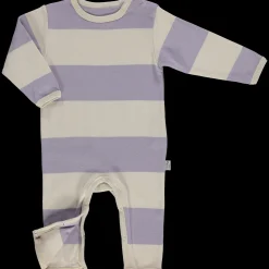 Poudre Organic Pyjamas | PYJAMA ARMOISE Rayures Lavender RayuresLavender