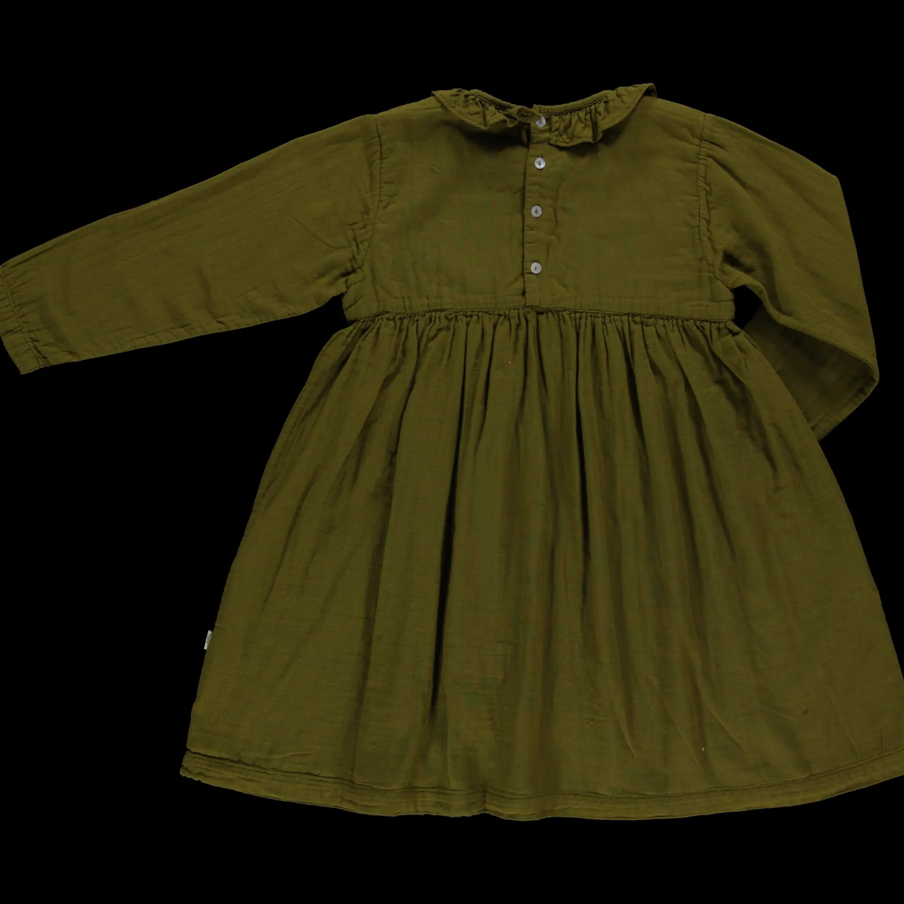 Poudre Organic Jupes & Robes | ROBE CAMPANULE Fir Green FirGreen