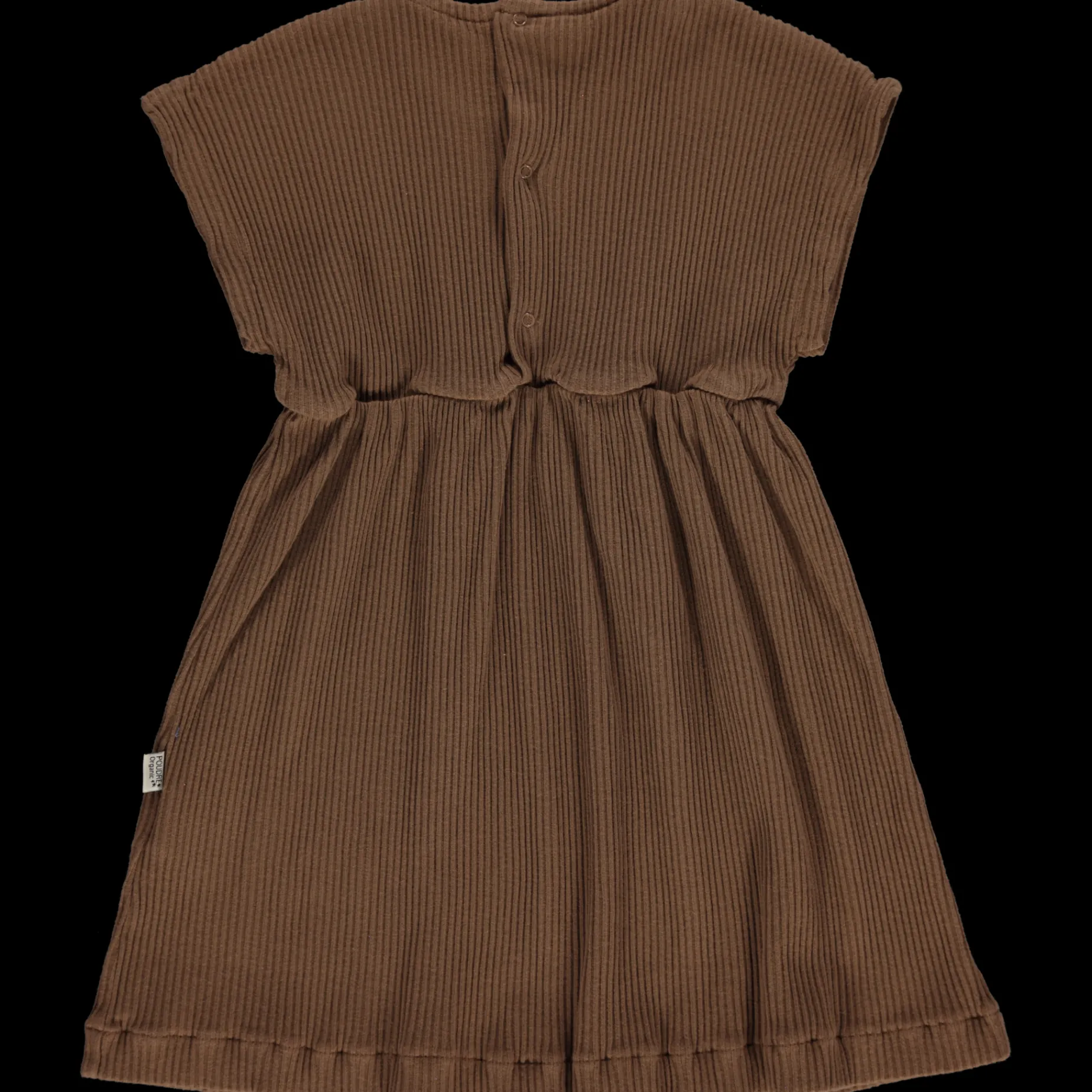 Poudre Organic Jupes & Robes | ROBE DAHLIA CÔTELÉ Toffee