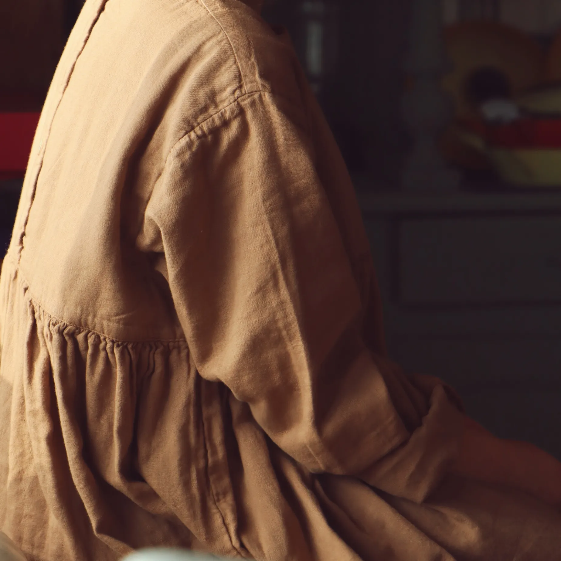 Poudre Organic Jupes & Robes | ROBE LISERON Nuthatch