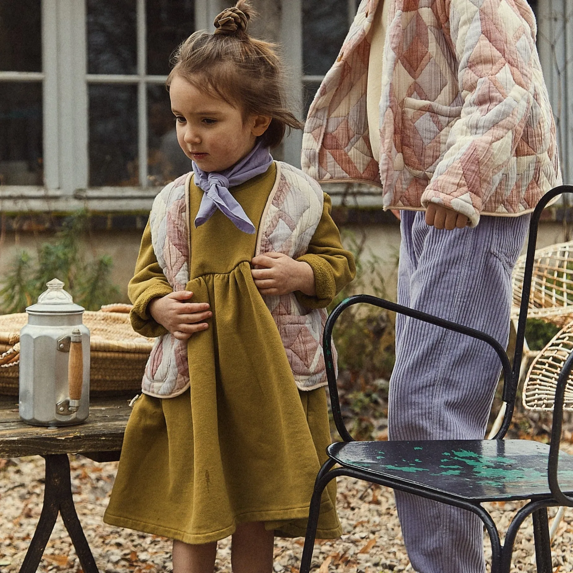 Poudre Organic Jupes & Robes | Duos Kids/adultes | ROBE LOBELIA Green Moss GreenMoss