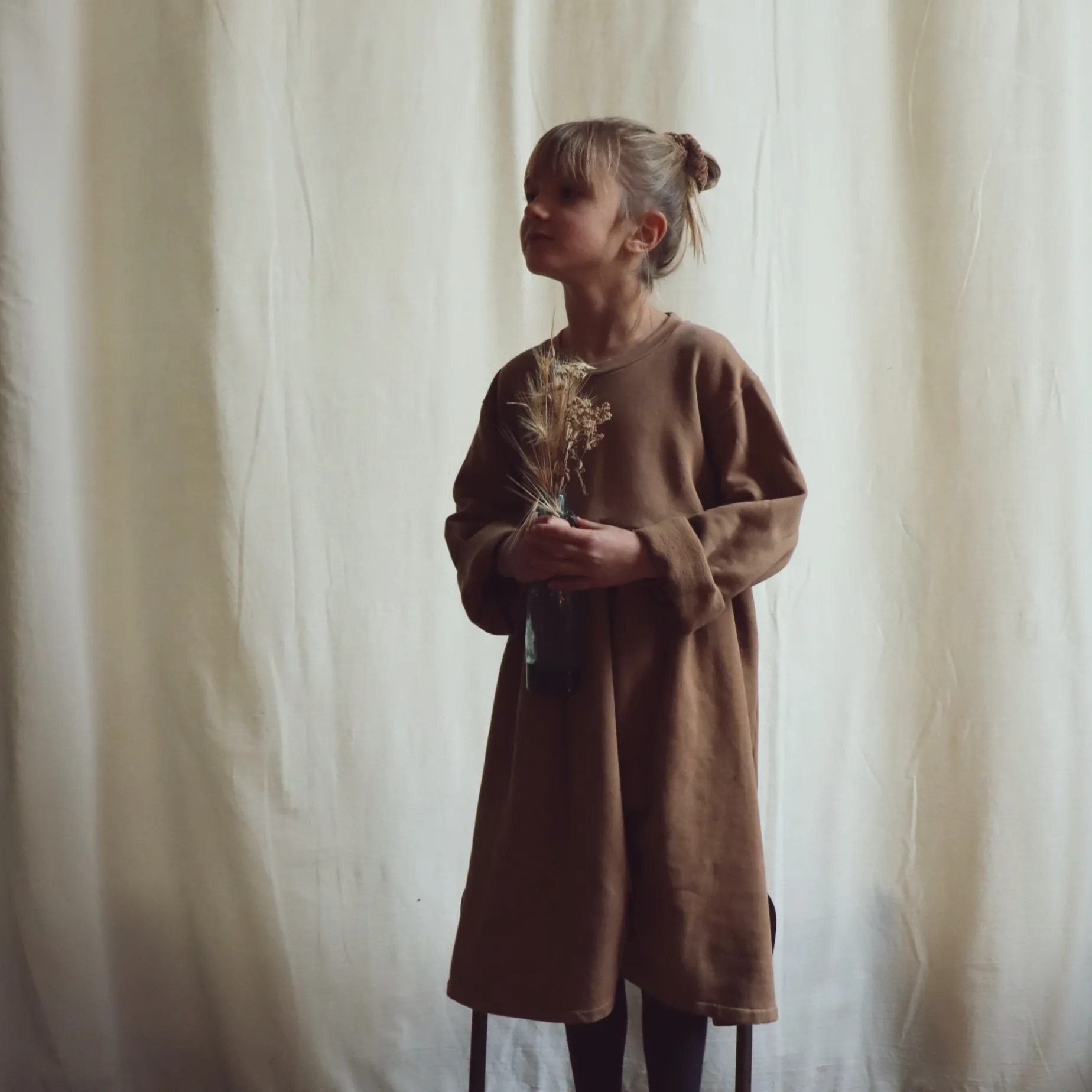 Poudre Organic Jupes & Robes | ROBE LOBELIA Nuthatch