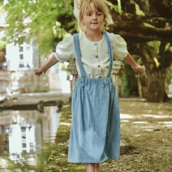 Poudre Organic Jupes & Robes | ROBE MUGUET ÉPONGE Blue Fog BlueFog