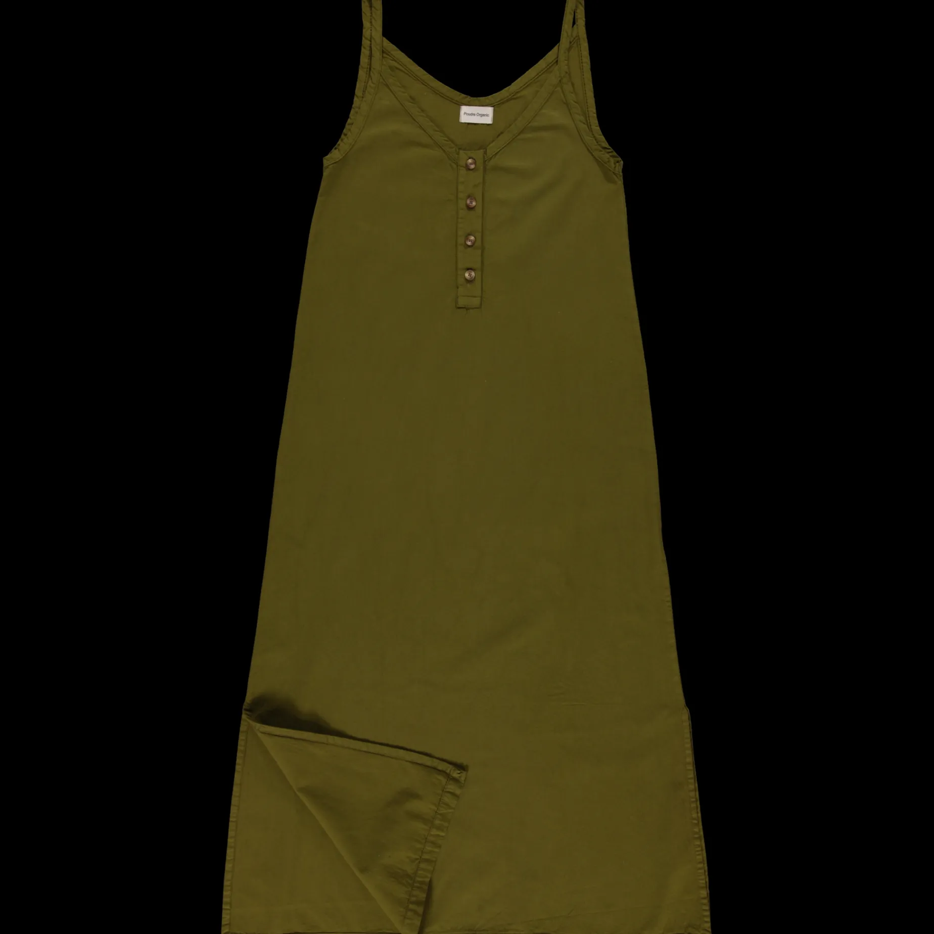Poudre Organic Jupes & Robes | ROBE NARCISSE Fir Green FirGreen