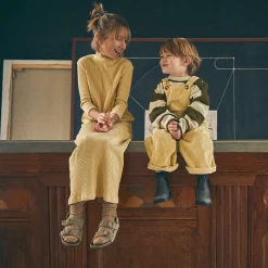 Poudre Organic Jupes & Robes | ROBE ORCHIDÉE CÔTELÉ KIDS Sahara Sun SaharaSun