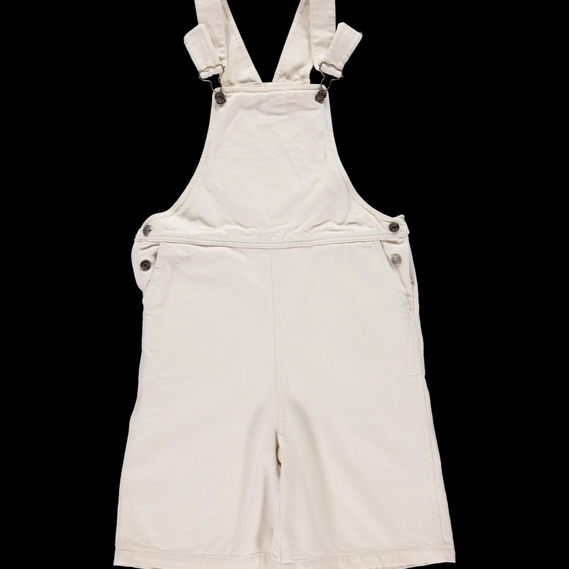 Poudre Organic Combinaisons & Salopettes | SALOPETTE PRUNE ADULTE Denim Écru Denim-Ecru