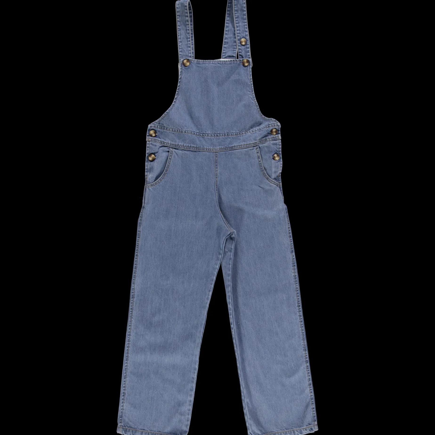 Poudre Organic Combinaisons & Salopettes | Duos Kids/adultes | SALOPETTE QUETSCHE ADULTE Denim Blue Denim-Blue