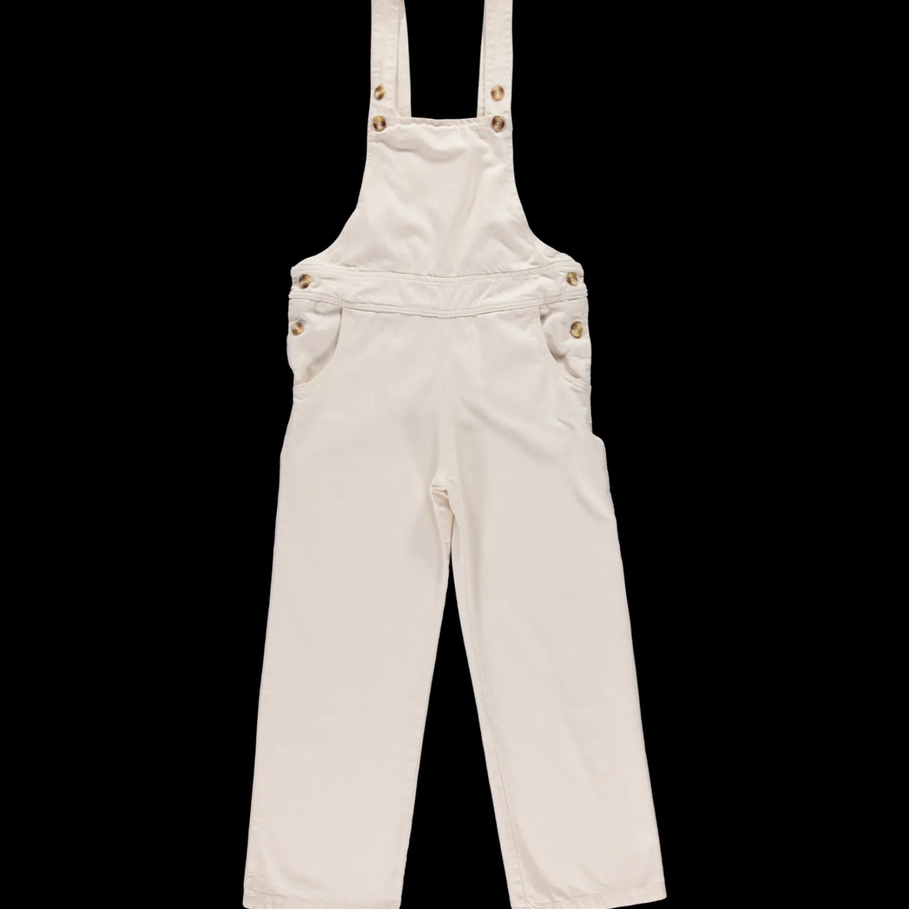 Poudre Organic Combinaisons & Salopettes | SALOPETTE QUETSCHE ADULTE Denim Écru Denim-Ecru