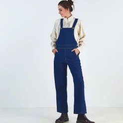 Poudre Organic Combinaisons & Salopettes | SALOPETTE QUETSCHE ADULTE Denim Dark Blue Denim-Dark-Blue