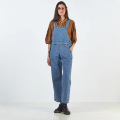 Poudre Organic Combinaisons & Salopettes | Duos Kids/adultes | SALOPETTE QUETSCHE ADULTE Denim Blue Denim-Blue