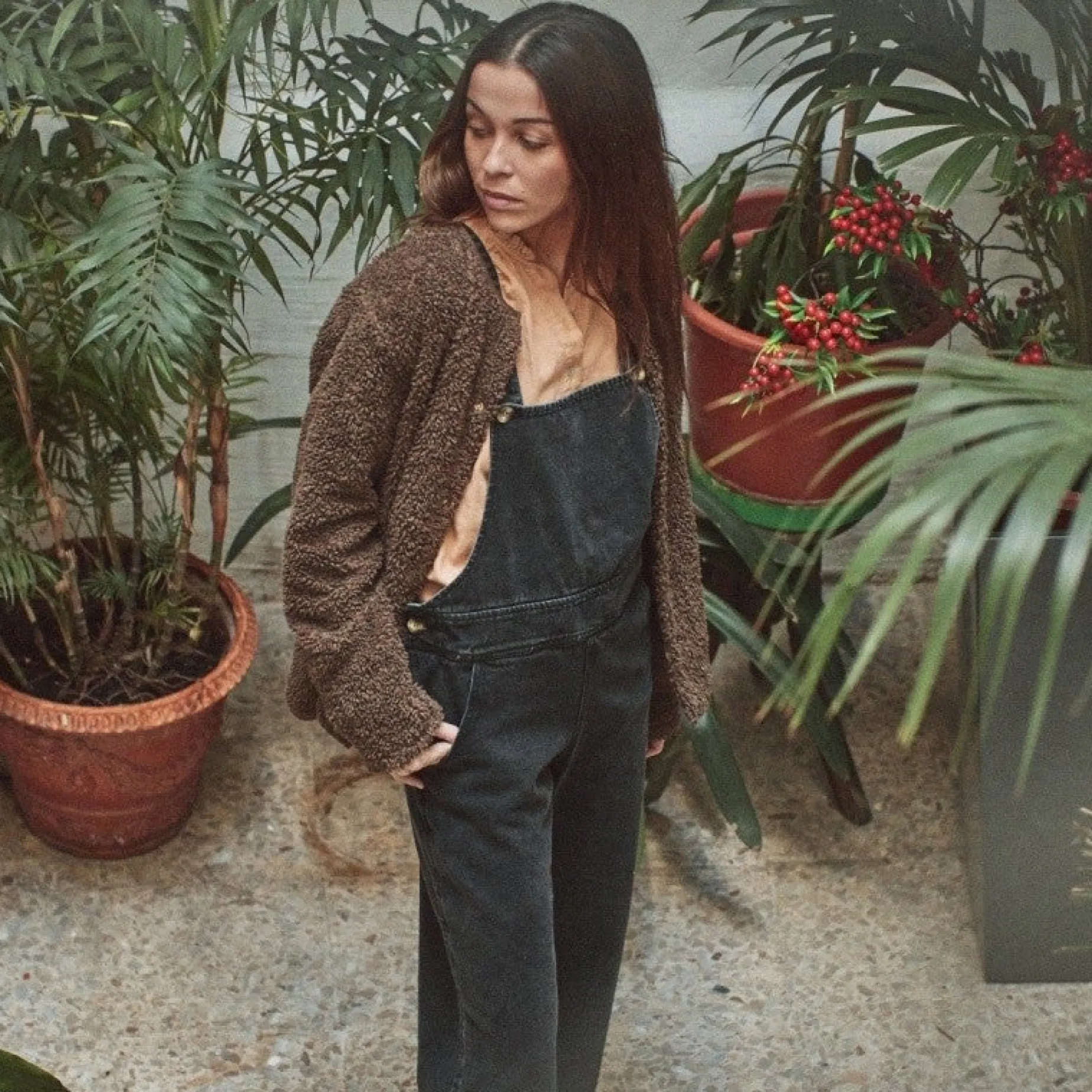 Poudre Organic Combinaisons & Salopettes | Duos Kids/adultes | SALOPETTE QUETSCHE ADULTE Denim Noir Denim-Noir