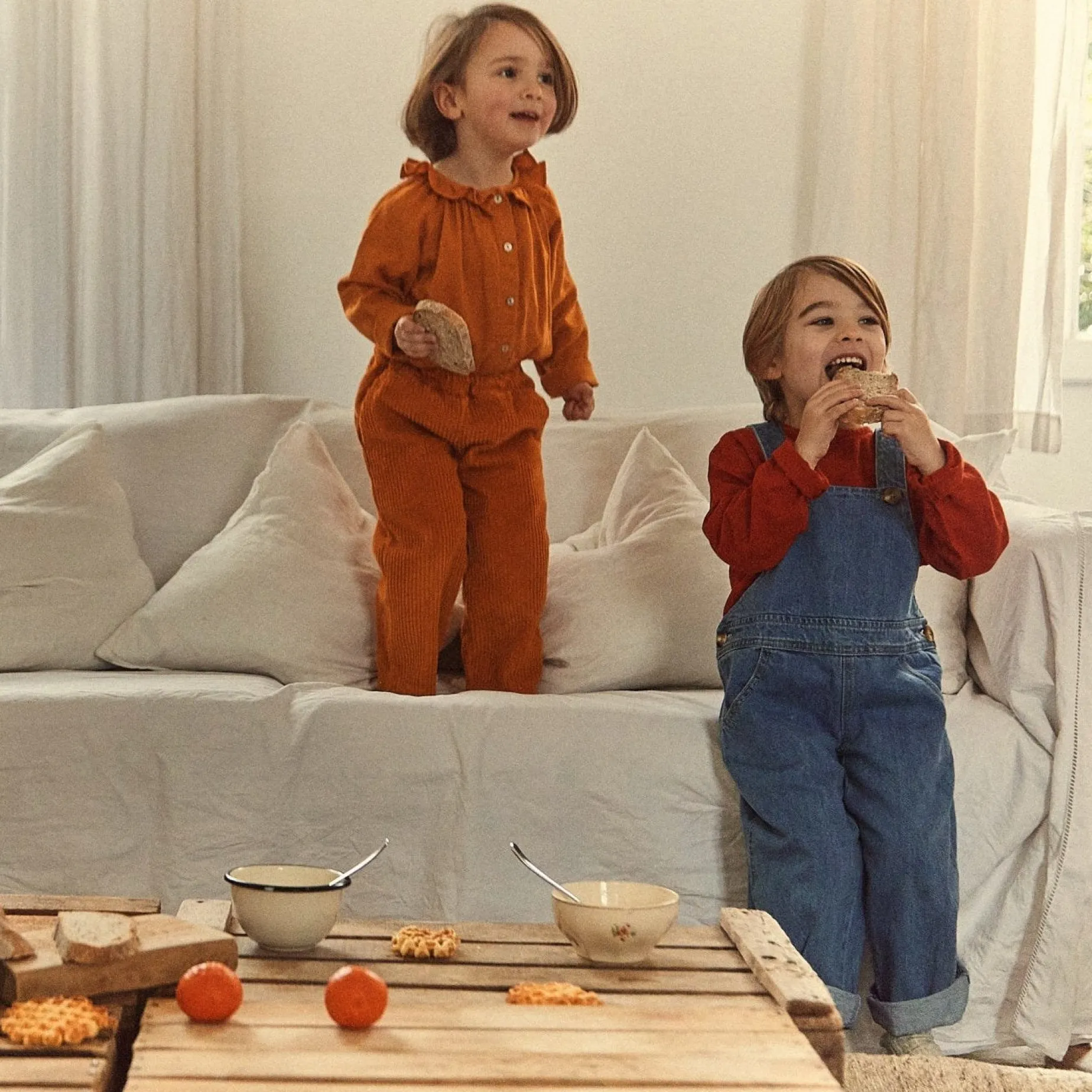 Poudre Organic Combinaisons & Salopettes | Combinaisons & Salopettes | SALOPETTE QUETSCHE Denim Blue Denim-Blue