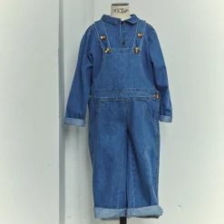 Poudre Organic Combinaisons & Salopettes | Combinaisons & Salopettes | SALOPETTE QUETSCHE Denim Blue Denim-Blue