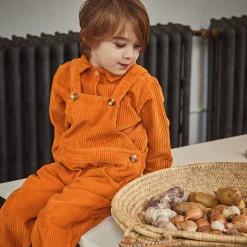 Poudre Organic Combinaisons & Salopettes | Duos Kids/adultes | SALOPETTE QUETSCHE VELOURS CÔTELÉ Desert Sun DesertSun