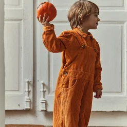 Poudre Organic Combinaisons & Salopettes | Duos Kids/adultes | SALOPETTE QUETSCHE VELOURS CÔTELÉ Desert Sun DesertSun