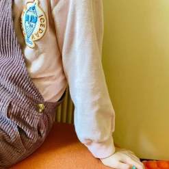 Poudre Organic Bloomers & Shorts | SHORT OEILLET ICE-CREAM Almond Milk Ice-creamAlmondMilk