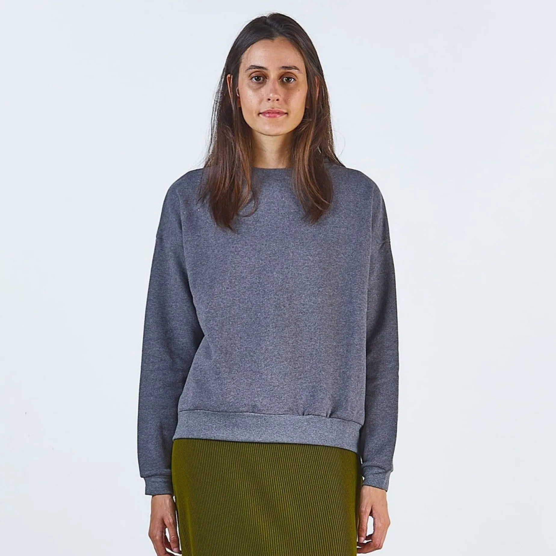Poudre Organic Homewear | Sweatshirts | SWEATSHIRT ACENTRA Anthracite