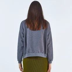Poudre Organic Homewear | Sweatshirts | SWEATSHIRT ACENTRA Anthracite