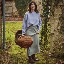 Poudre Organic Homewear | Sweatshirts | SWEATSHIRT ACENTRA Lavender Aura LavenderAura