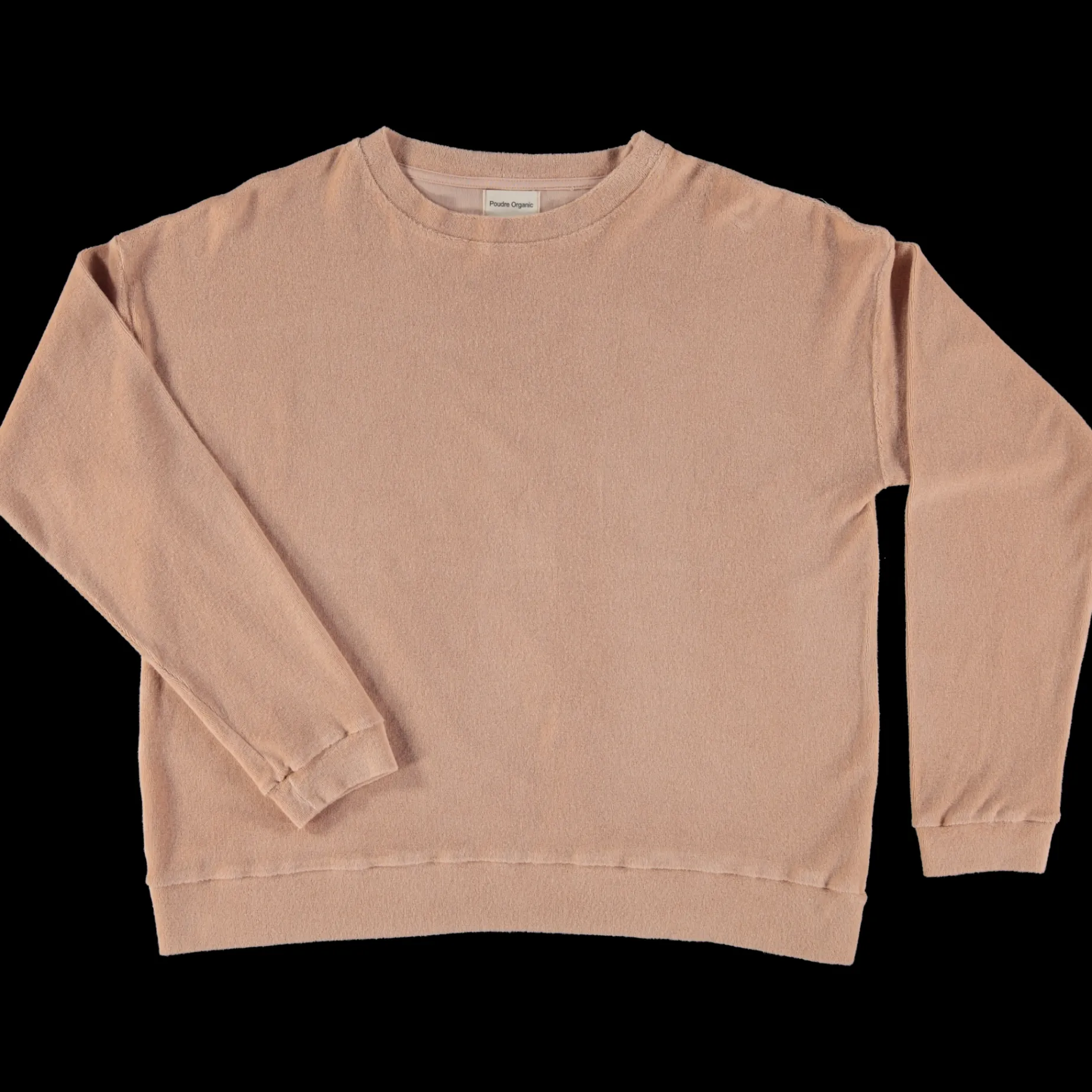 Poudre Organic Homewear | Sweatshirts | SWEATSHIRT ACENTRA ÉPONGE Toasted Almond ToastedAlmond