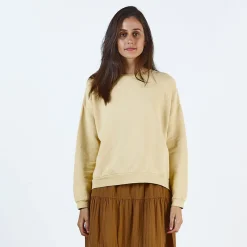 Poudre Organic Homewear | Sweatshirts | SWEATSHIRT ACENTRA Sahara Sun SaharaSun
