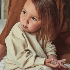 Poudre Organic Sweatshirts | Sweatshirts | SWEATSHIRT CASSANDRE ÉPONGE Almond Milk AlmondMilk