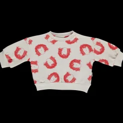Poudre Organic Sweatshirts | Sweatshirts | SWEATSHIRT JOJOBA ERNESTO Rouge Ernesto-Rouge