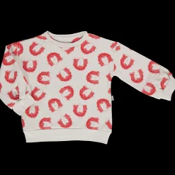 Poudre Organic Sweatshirts | Sweatshirts | SWEATSHIRT JOJOBA ERNESTO Rouge Ernesto-Rouge