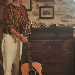 Poudre Organic Sweatshirts | Sweatshirts | SWEATSHIRT JOJOBA Léopard Leopard