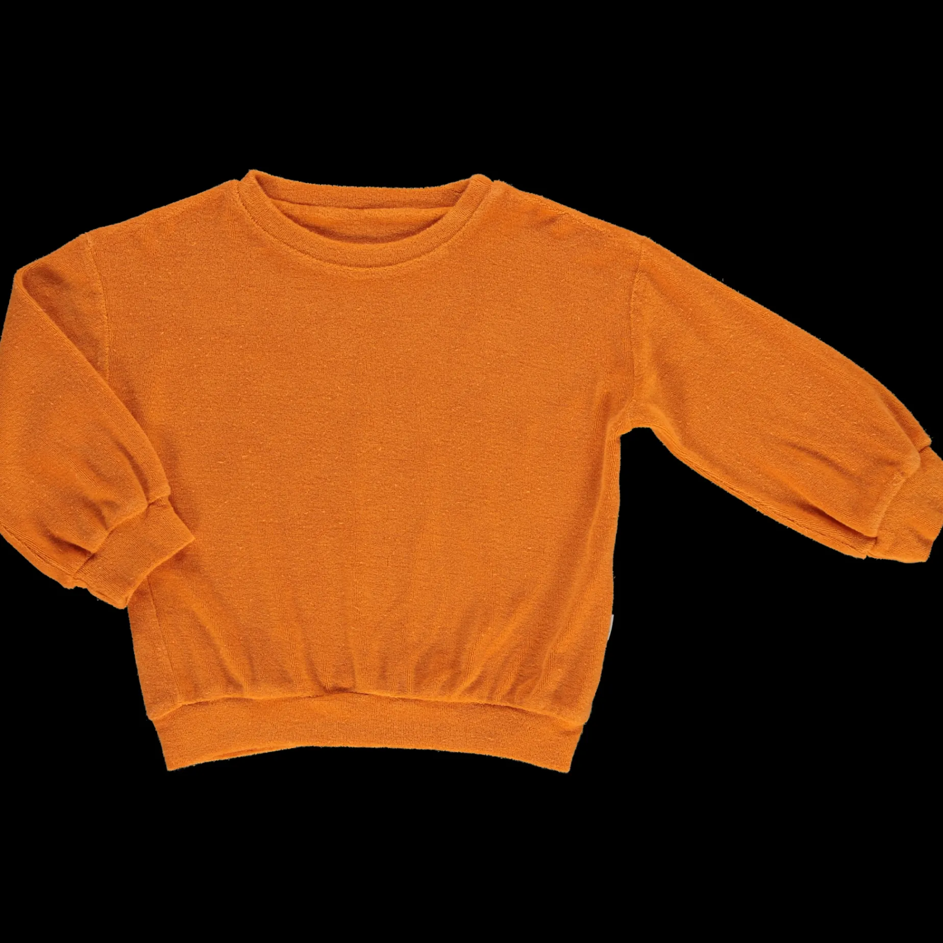 Poudre Organic Sweatshirts | SWEATSHIRT JOJOBA ÉPONGE Russet Orange Russet-Orange