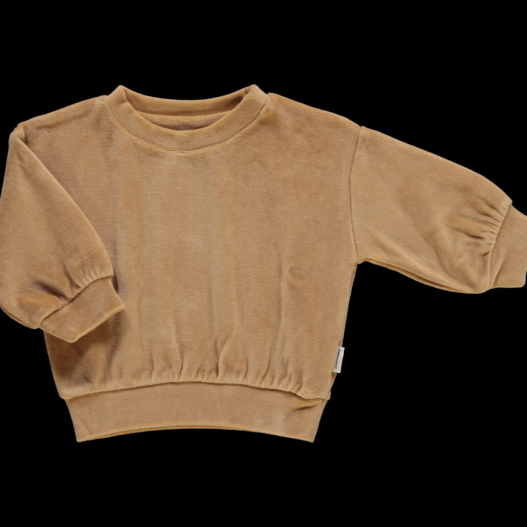 Poudre Organic Sweatshirts | Sweatshirts | SWEATSHIRT JOJOBA VELOURS Dijon