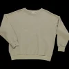 Poudre Organic Homewear | Sweatshirts | SWEATSHIRT REDONDO MOLLETON Olive Gray OliveGray