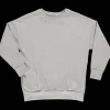 Poudre Organic Homewear | Sweatshirts | SWEATSHIRT REDONDO MOLLETON Gris Chiné Gris-Chiné
