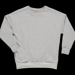 Poudre Organic Homewear | Sweatshirts | SWEATSHIRT REDONDO MOLLETON Gris Chiné Gris-Chiné