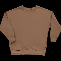 Poudre Organic Homewear | Sweatshirts | SWEATSHIRT REDONDO MOLLETON Toffee