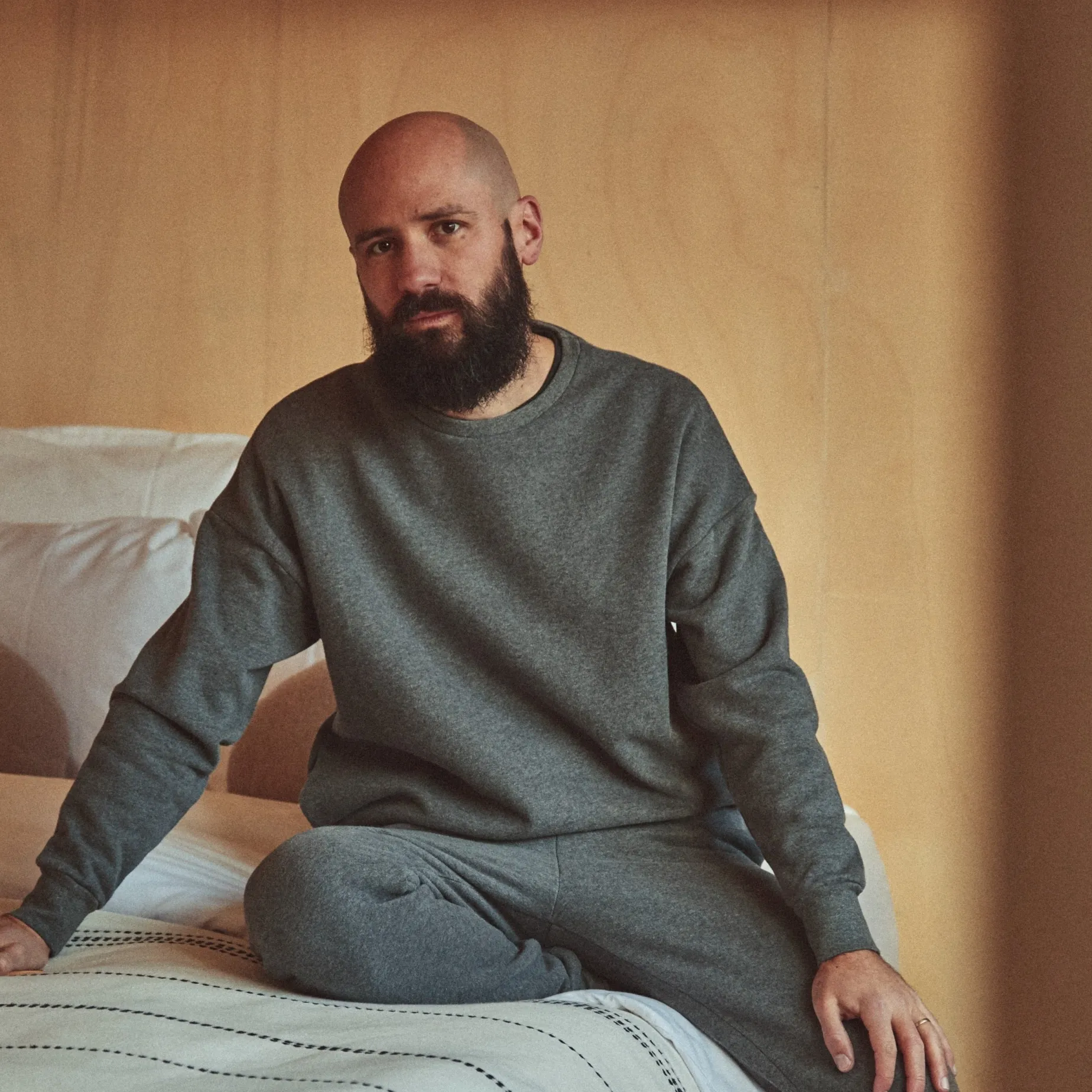Poudre Organic Homewear | Sweatshirts | SWEATSHIRT REDONDO MOLLETON Anthracite