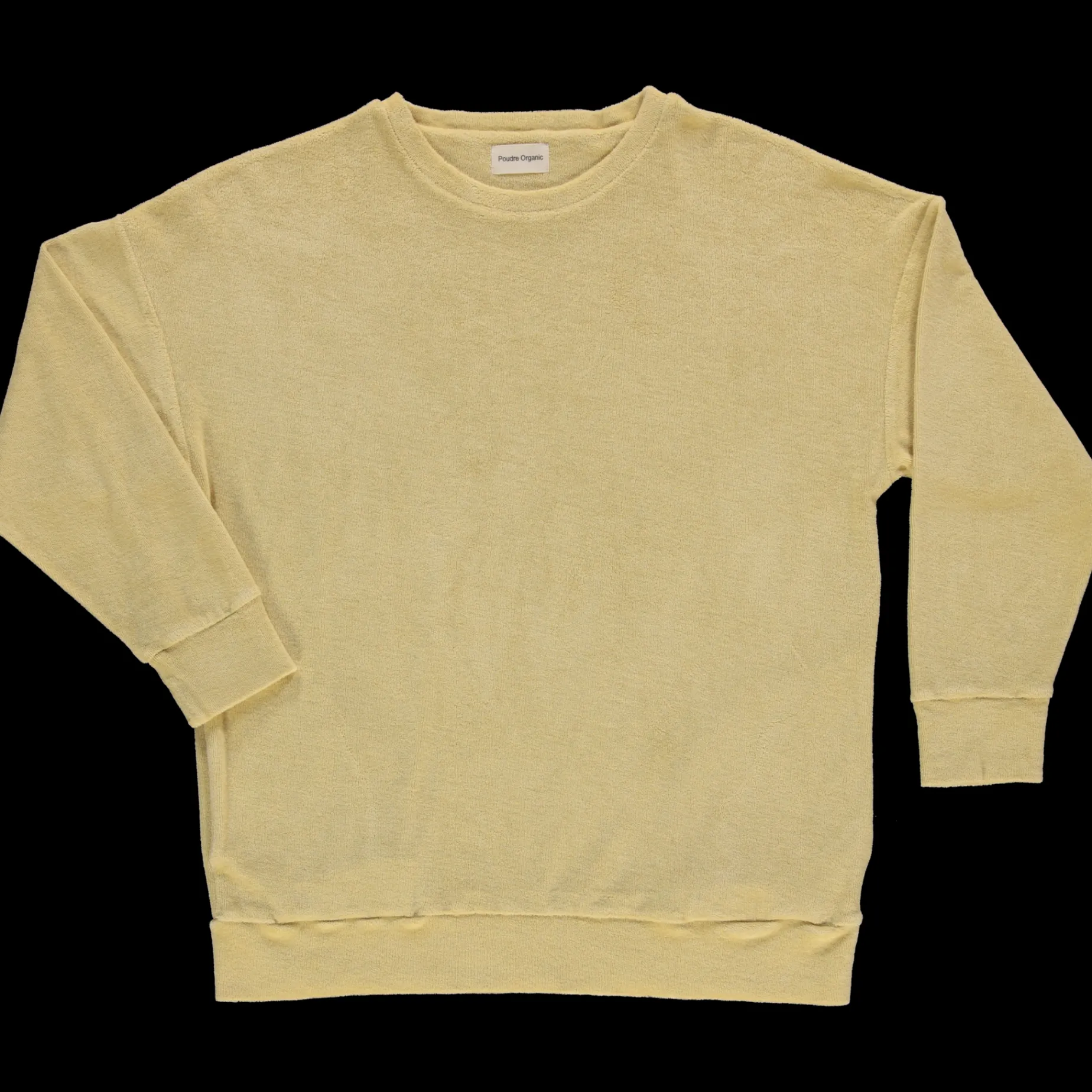 Poudre Organic Homewear | Sweatshirts | SWEATSHIRT REDONDO ÉPONGE Sahara Sun SaharaSun