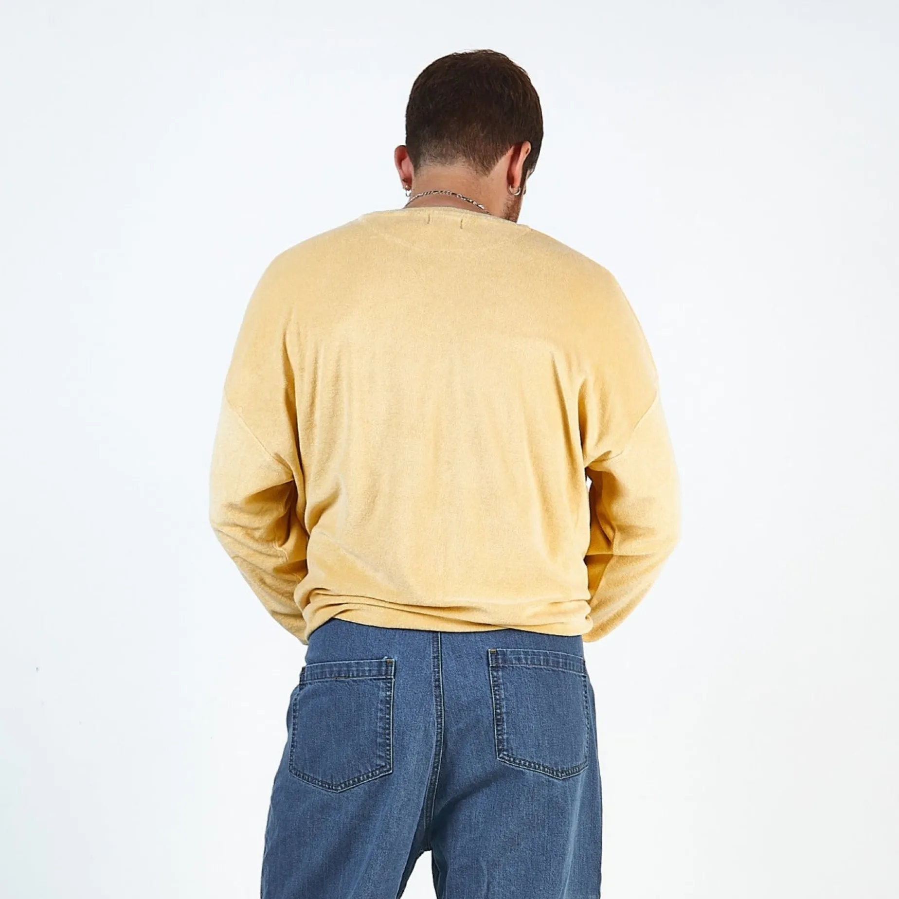 Poudre Organic Homewear | Sweatshirts | SWEATSHIRT REDONDO ÉPONGE Sahara Sun SaharaSun