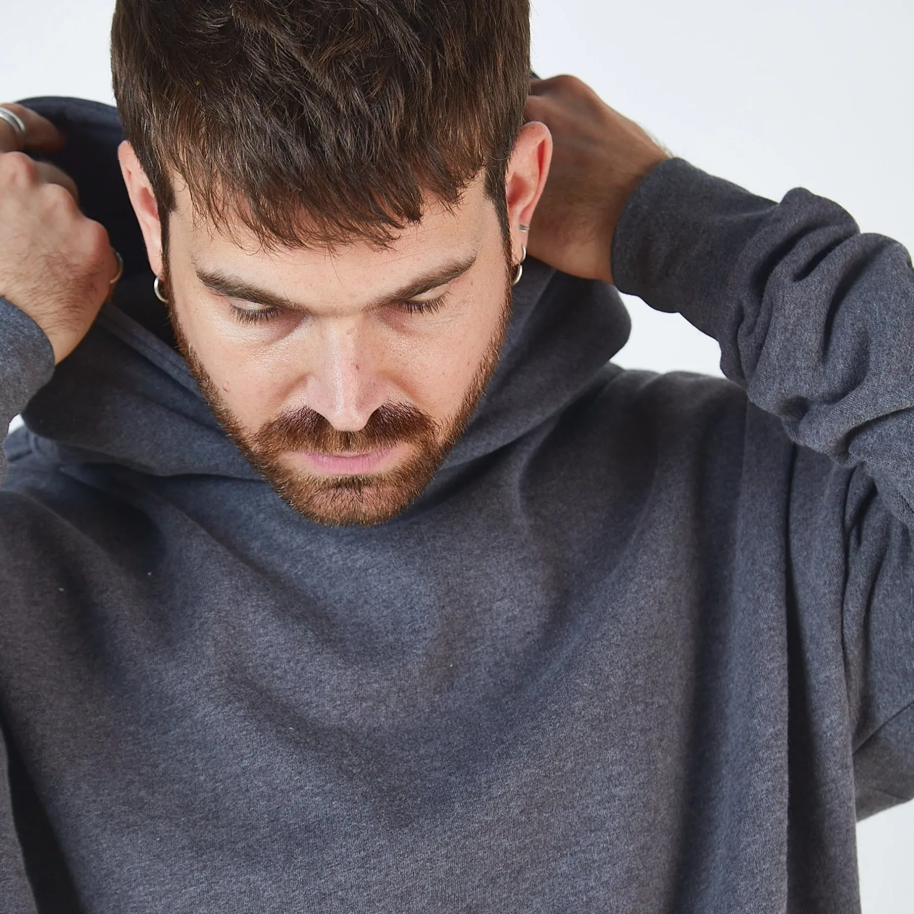 Poudre Organic Homewear | Sweatshirts | SWEATSHIRT SUETER Anthracite