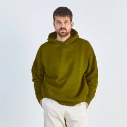 Poudre Organic Homewear | Sweatshirts | SWEATSHIRT SUETER Fir Green FirGreen