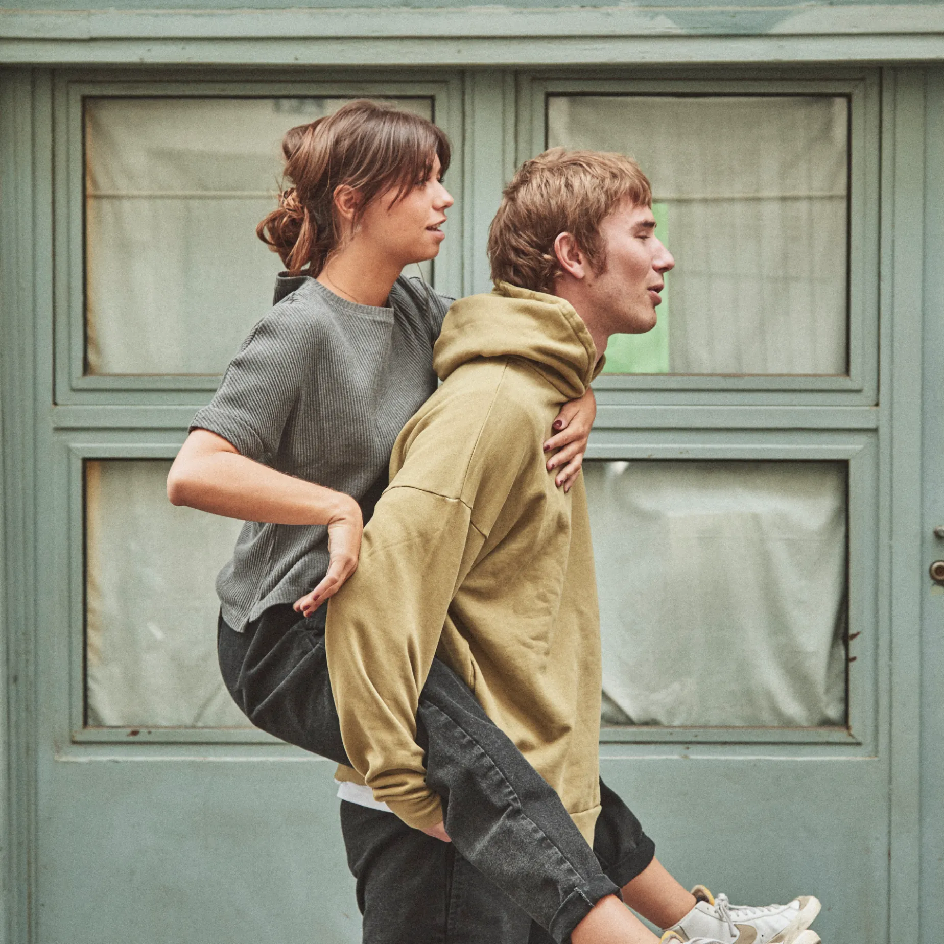 Poudre Organic Homewear | Sweatshirts | SWEATSHIRT SUETER Kaki