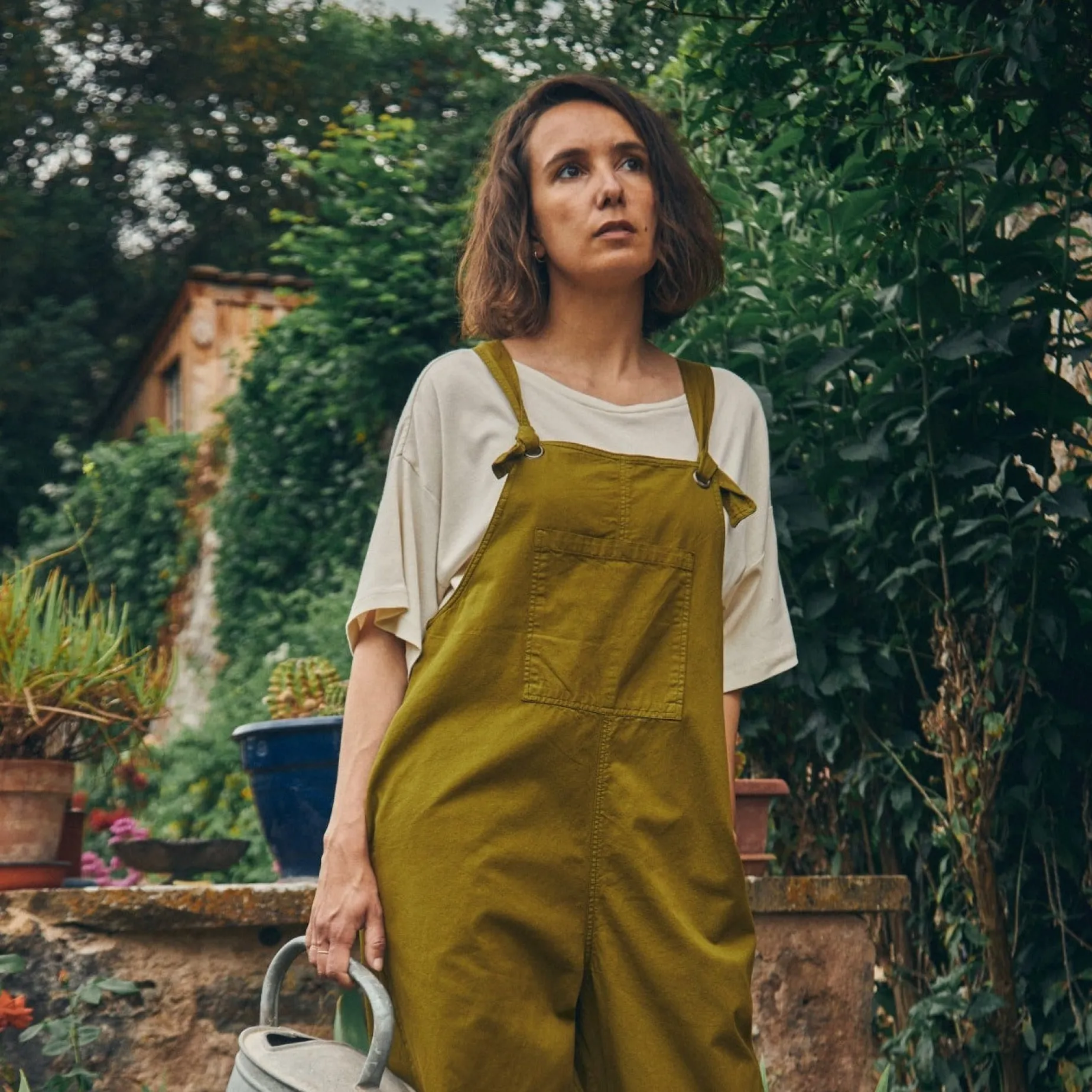 Poudre Organic T-shirts | T-SHIRT AVOCAT Almond Milk AlmondMilk
